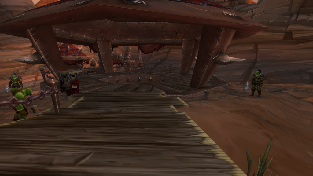 WoW elevator in ogrimmar